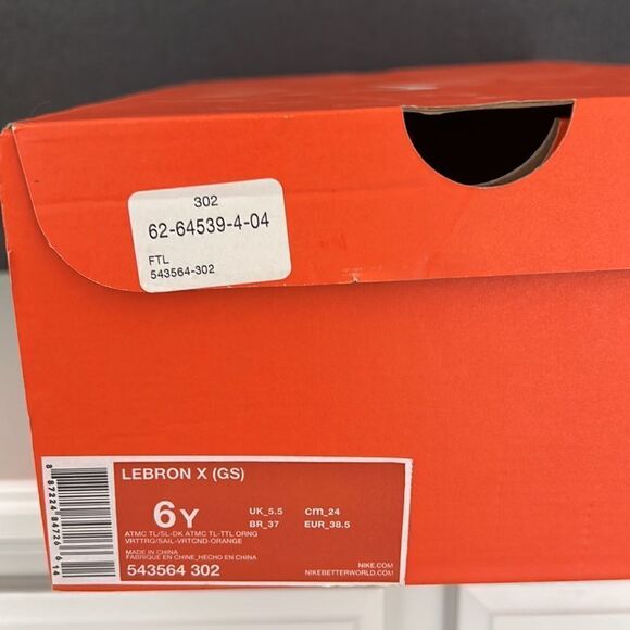 Lebron 10 GS ‘Miami dolphins’ Nike sneakers - Picture 9 of 10